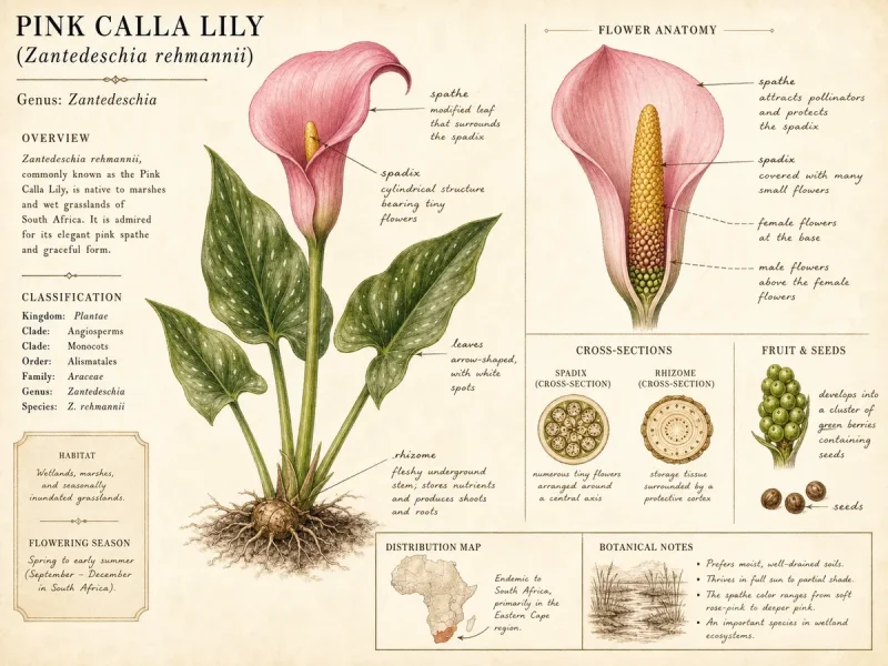 Pink Calla Lily