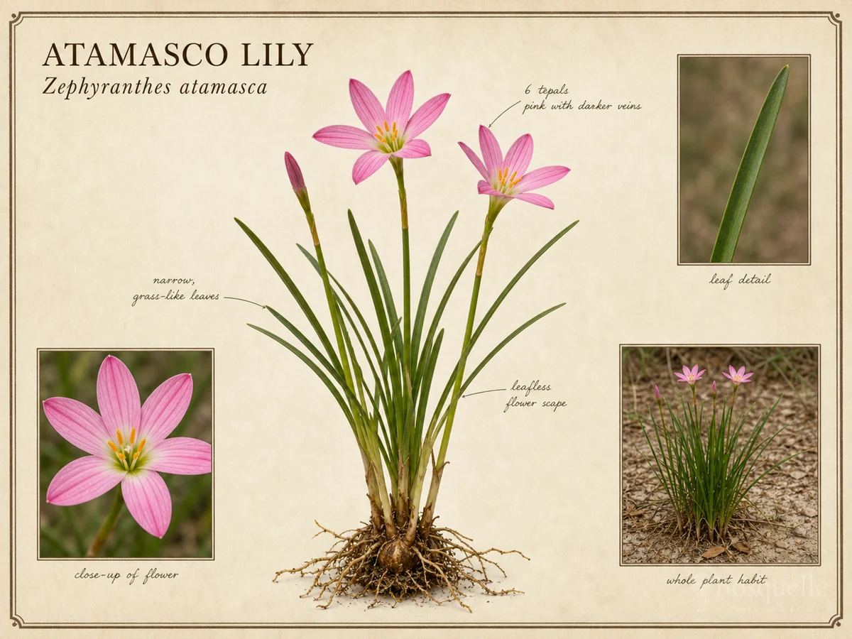 Atamasco Lily (Zephyranthes atamasca)