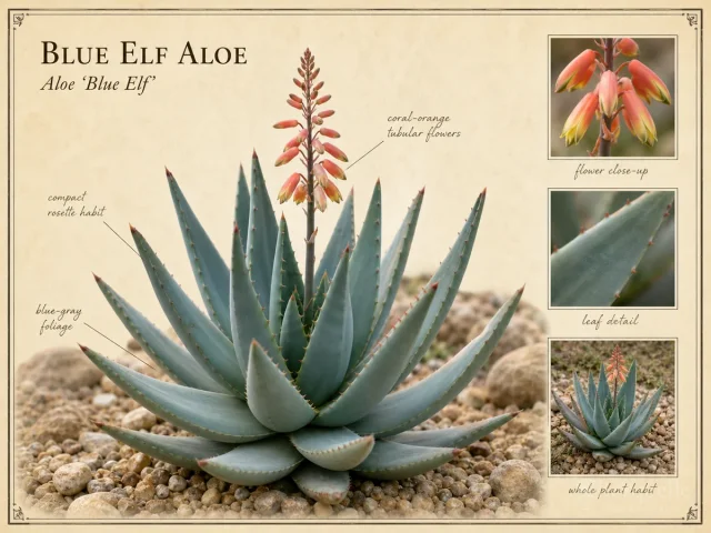Blue Elf Aloe (Aloe ‘Blue Elf’)