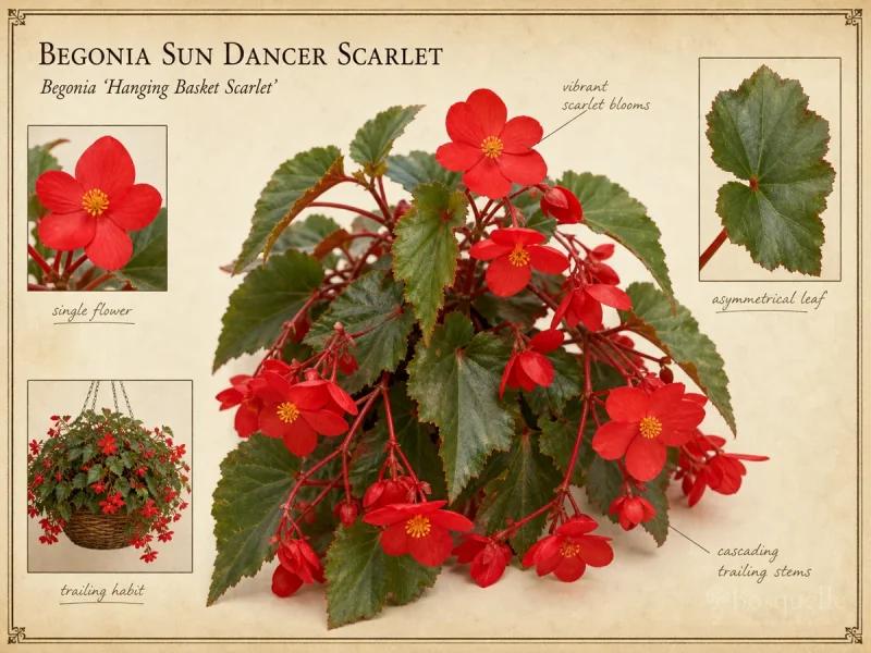 Begonia Sun Dancer Scarlet — Know which begonia you bought