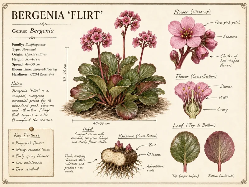 Bergenia ‘Flirt’