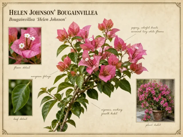 Helen Johnson’ Bougainvillea (Bougainvillea ‘Helen Johnson’)