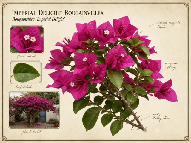 Imperial Delight’ Bougainvillea (Bougainvillea ‘Imperial Delight’)