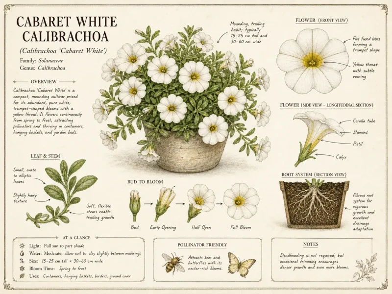 Cabaret White Calibrachoa — Cabaret (8)