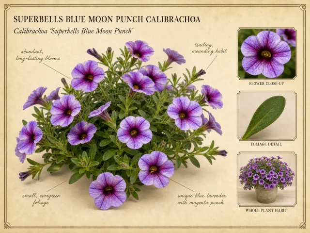 Superbells Blue Moon Punch Calibrachoa