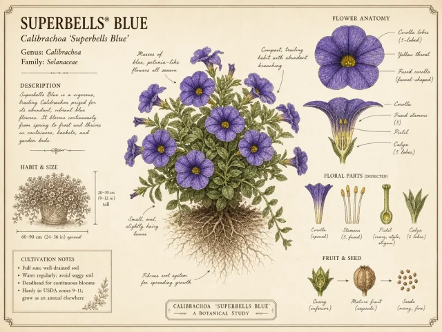 Superbells Blue Calibrachoa
