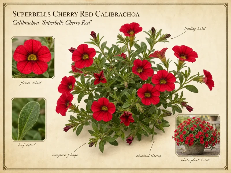 Superbells Cherry Red Calibrachoa