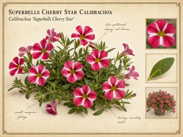 Superbells Cherry Star Calibrachoa