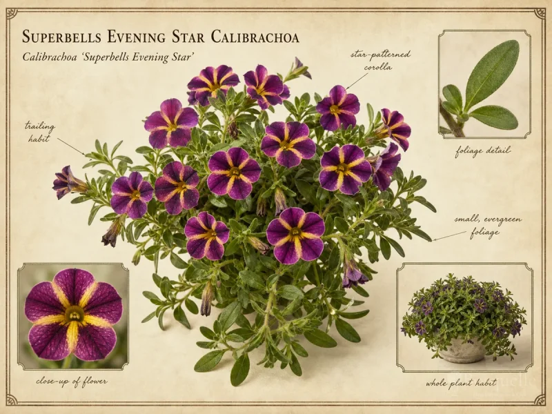 Superbells Evening Star Calibrachoa
