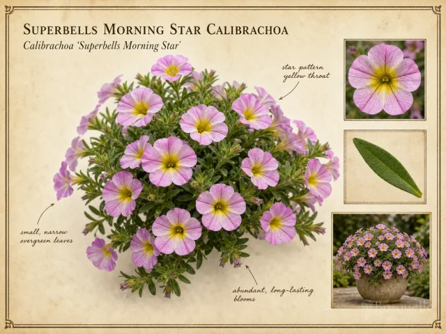 Superbells Morning Star Calibrachoa (Calibrachoa ‘Superbells Morning Star’)