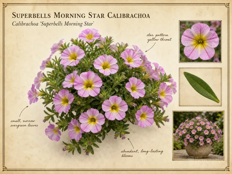 Superbells Morning Star Calibrachoa (Calibrachoa ‘Superbells Morning Star’)