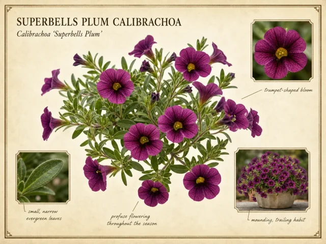 Superbells Plum Calibrachoa (Calibrachoa ‘Superbells Plum’)