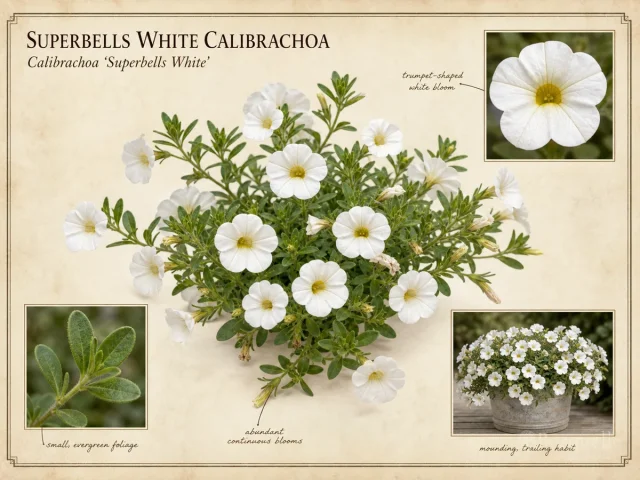 Superbells White Calibrachoa