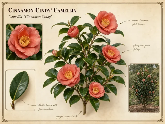 Cinnamon Cindy' Camellia