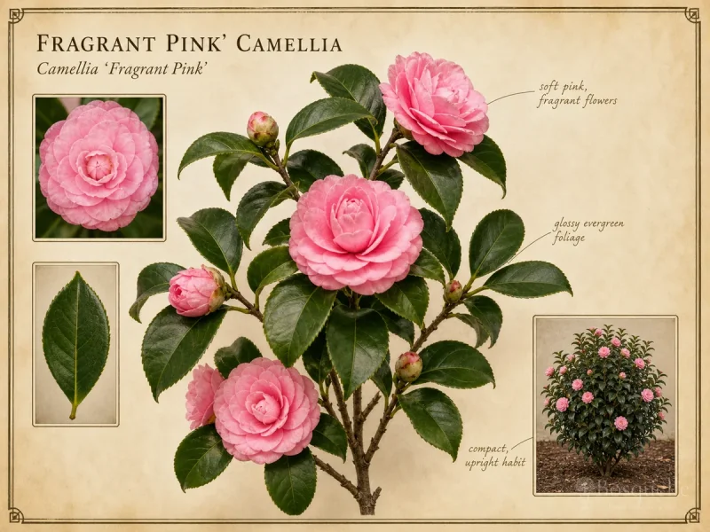 Fragrant Pink' Camellia — Peer band