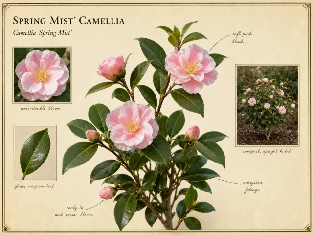 Spring Mist' Camellia