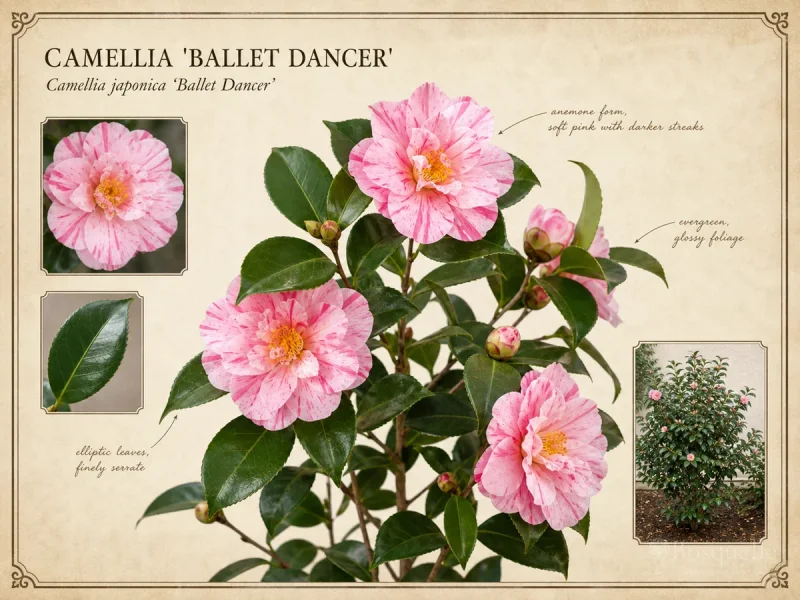 Camellia 'Ballet Dancer'