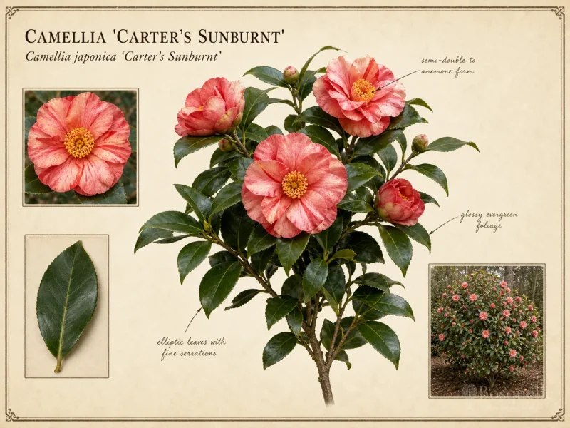 Camellia 'Carter's Sunburnt'