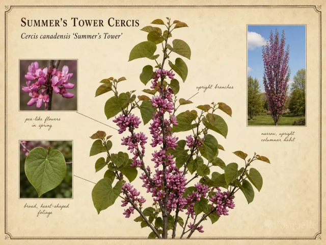 Summer’s Tower Cercis (Cercis canadensis Summer’s Tower)