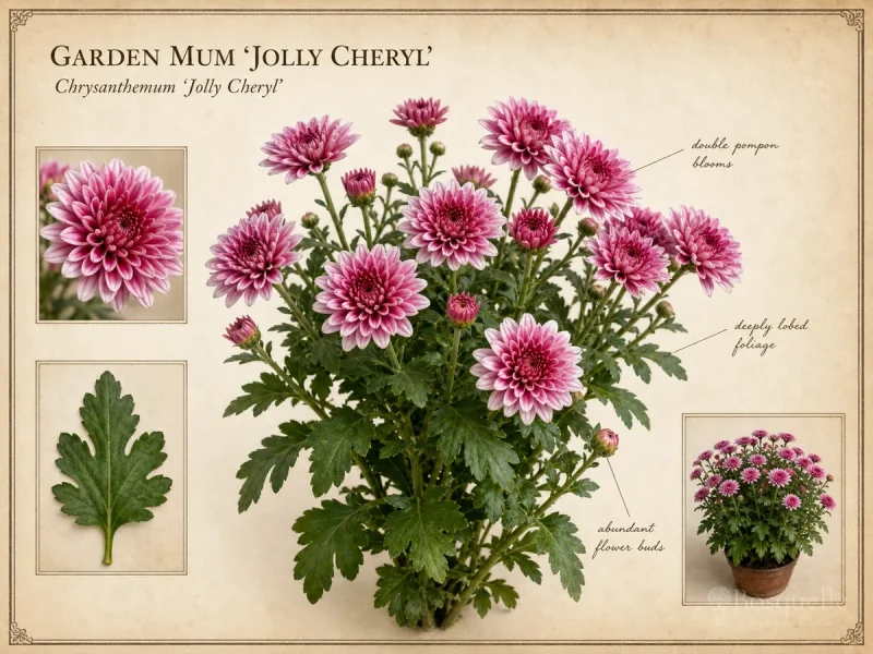 Garden Mum ‘Jolly Cheryl’ (Chrysanthemum ‘Jolly Cheryl’)