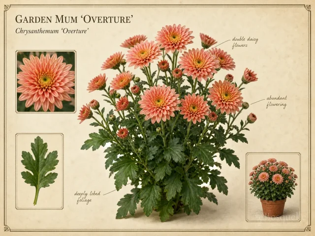 Garden Mum ‘Overture’ (Chrysanthemum ‘Overture’)