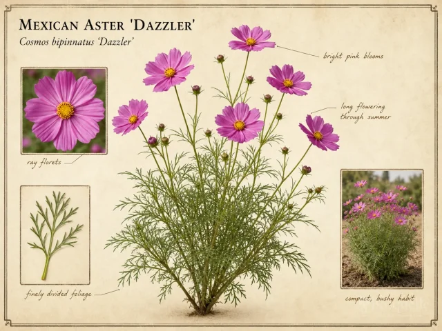 Mexican Aster 'Dazzler'