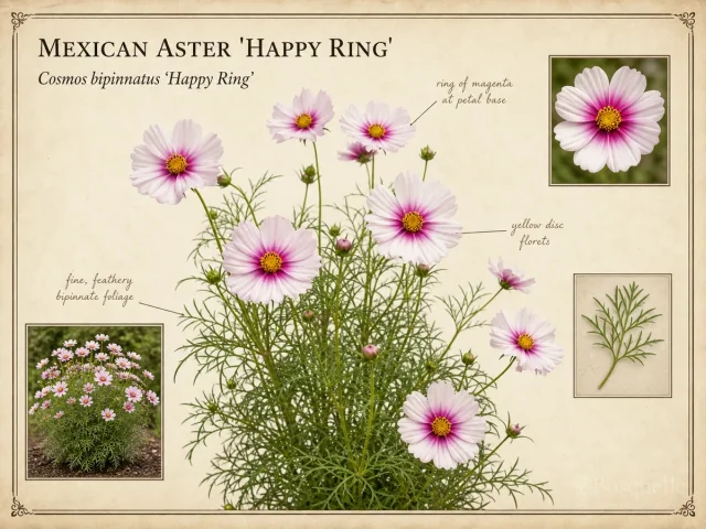 Mexican Aster ‘Happy Ring’ (Cosmos bipinnatus ‘Happy Ring’)