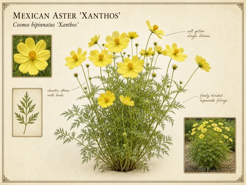 Mexican Aster ‘Xanthos’ (Cosmos bipinnatus ‘Xanthos’)