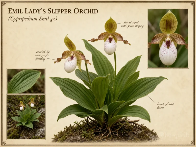 Emil Lady's Slipper Orchid