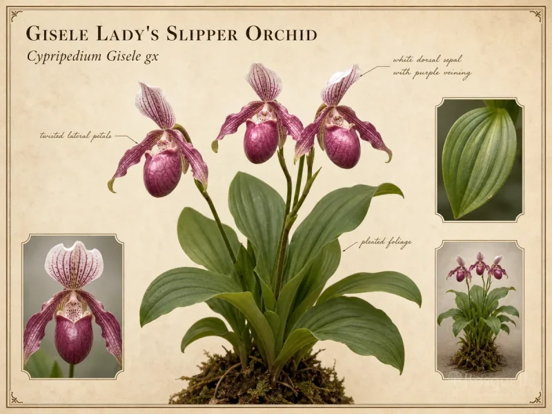Gisele Lady's Slipper Orchid