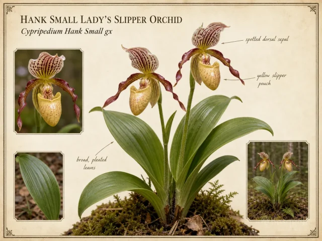 Hank Small Lady's Slipper Orchid