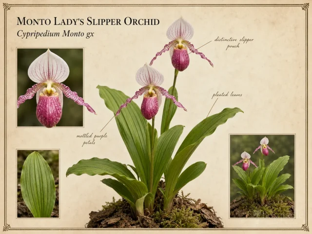 Monto Lady's Slipper Orchid