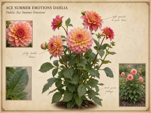 Ace Summer Emotions Dahlia (Dahlia ‘Ace Summer Emotions’)