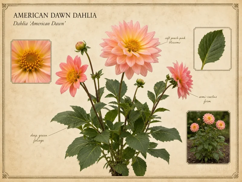 American Dawn Dahlia (Dahlia ‘American Dawn’)
