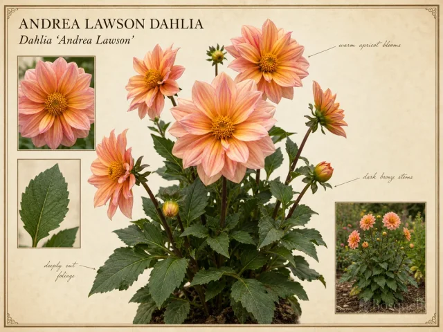 Andrea Lawson Dahlia (Dahlia ‘Andrea Lawson’)