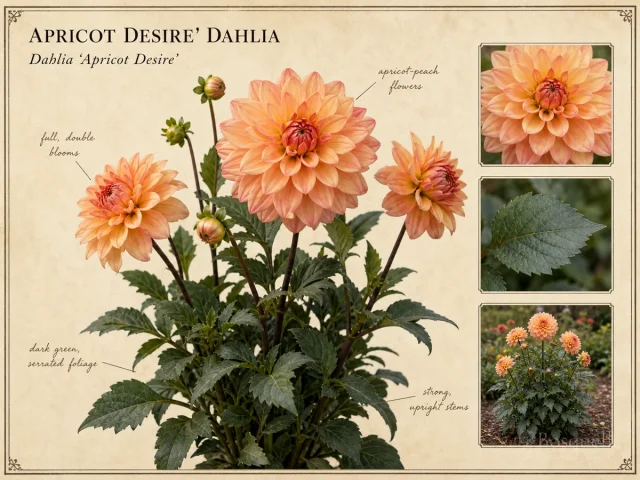 Apricot Desire' Dahlia