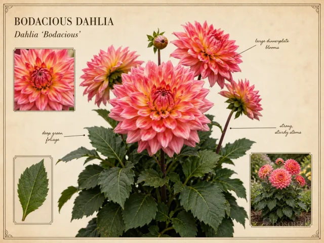 Bodacious Dahlia (Dahlia ‘Bodacious’)