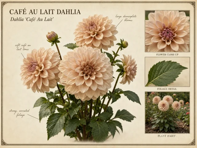 Café Au Lait Dahlia