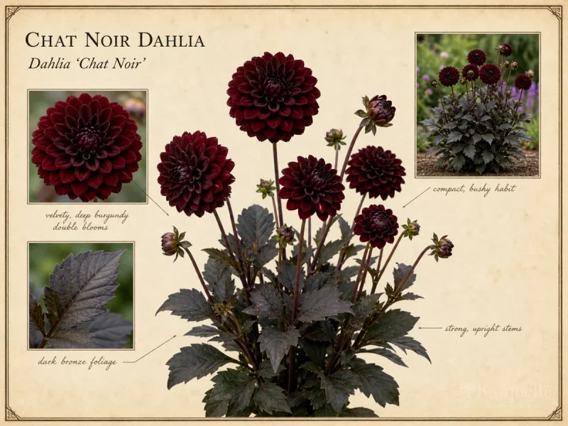 Chat Noir Dahlia (Dahlia ‘Chat Noir’)