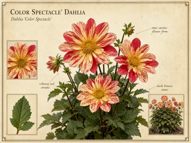 Color Spectacle' Dahlia