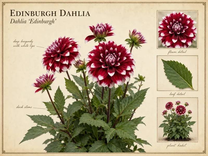 Edinburgh Dahlia (Dahlia ‘Edinburgh’)