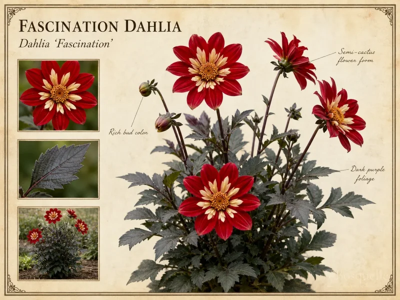 Fascination Dahlia (Dahlia ‘Fascination’)