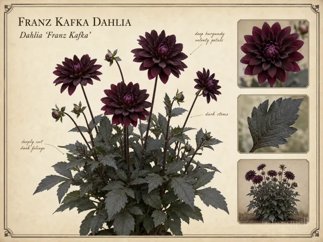 Franz Kafka Dahlia (Dahlia ‘Franz Kafka’)