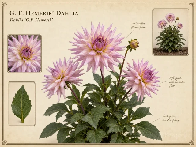 G. F. Hemerik’ Dahlia (Dahlia ‘G.F. Hemerik’)