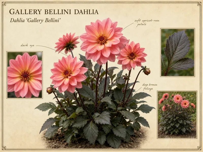 Gallery Bellini Dahlia (Dahlia ‘Gallery Bellini’)