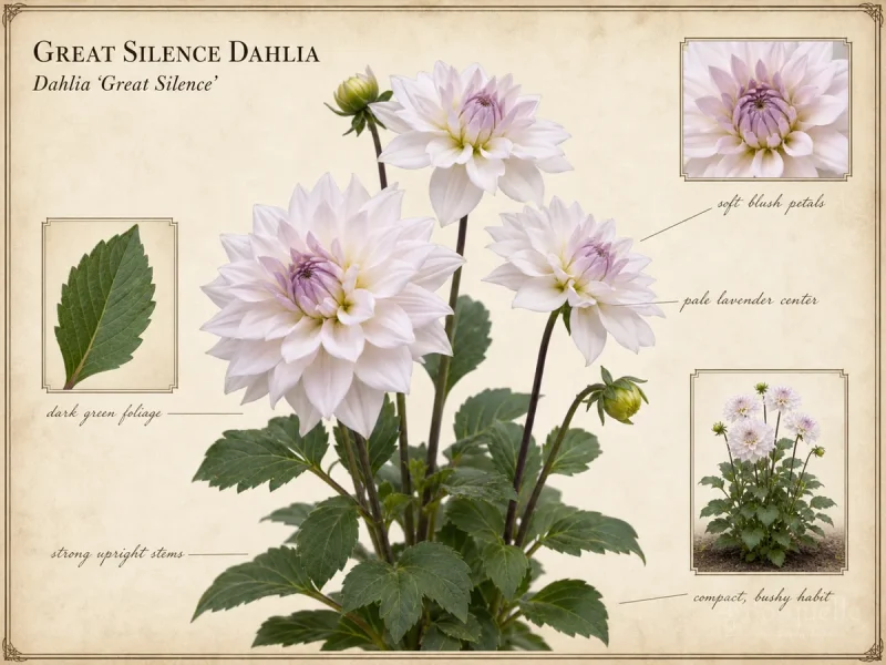 Great Silence Dahlia (Dahlia ‘Great Silence’)