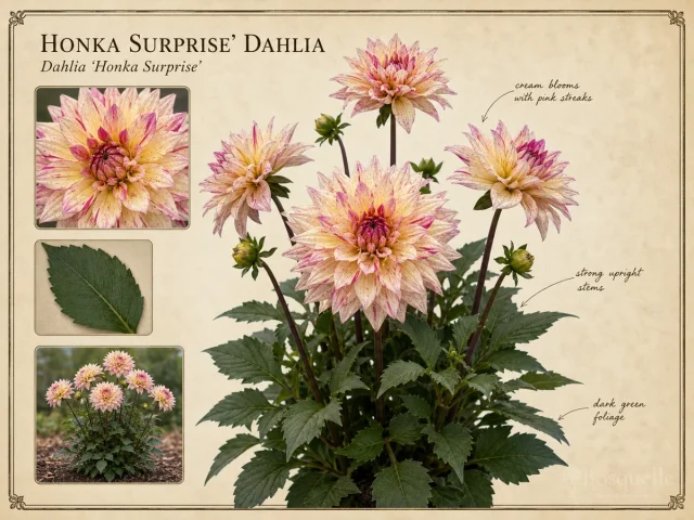 Honka Surprise’ Dahlia (Dahlia ‘Honka Surprise’)