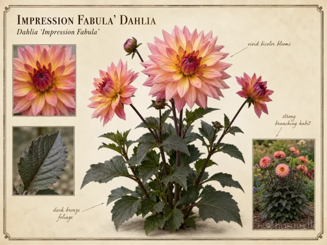 Impression Fabula’ Dahlia (Dahlia ‘Impression Fabula’)