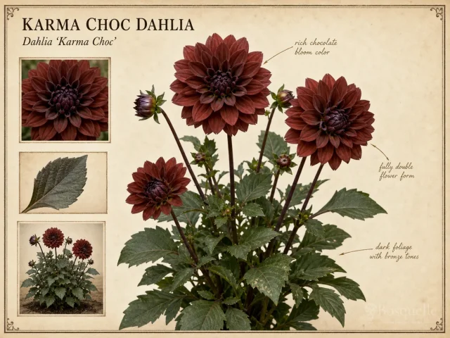 Karma Choc Dahlia