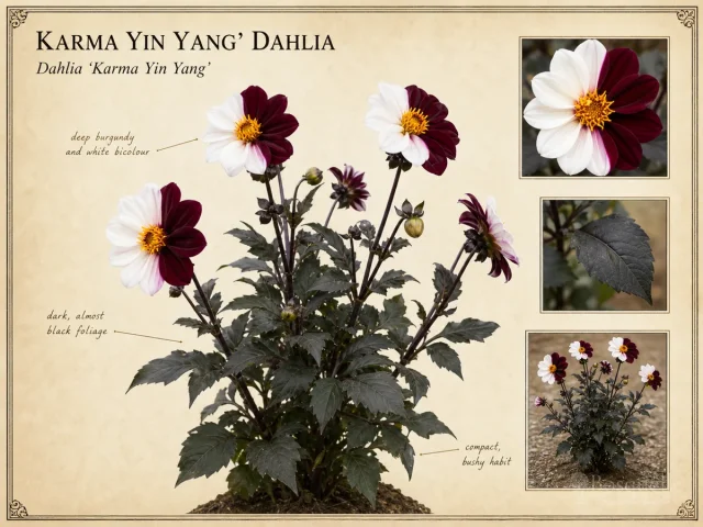 Karma Yin Yang' Dahlia